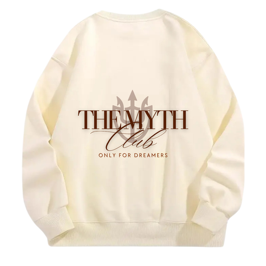 CREWNECK WHITE CREAM DREAM MYTH