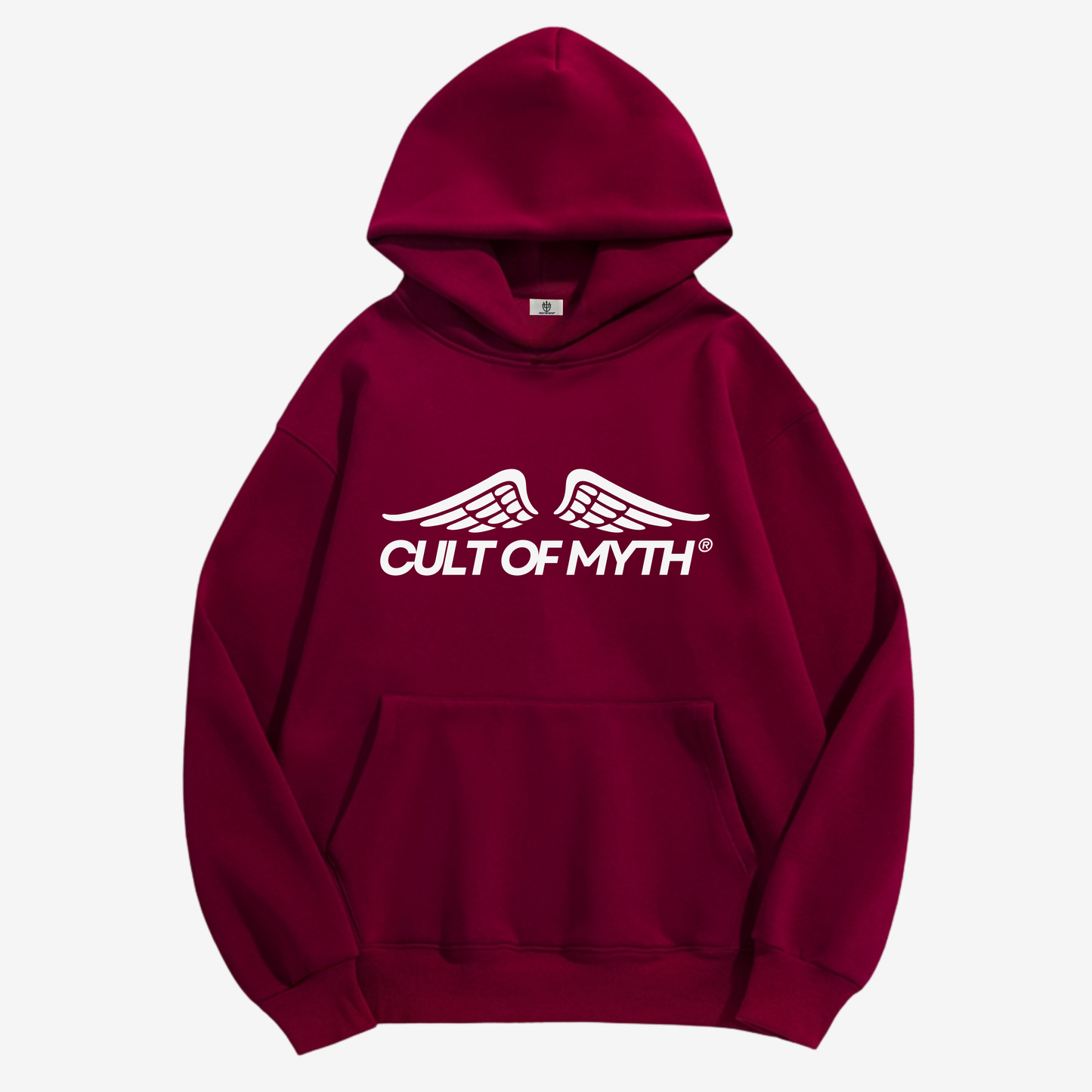 HOODIE RED BURGUNDY ANGEL