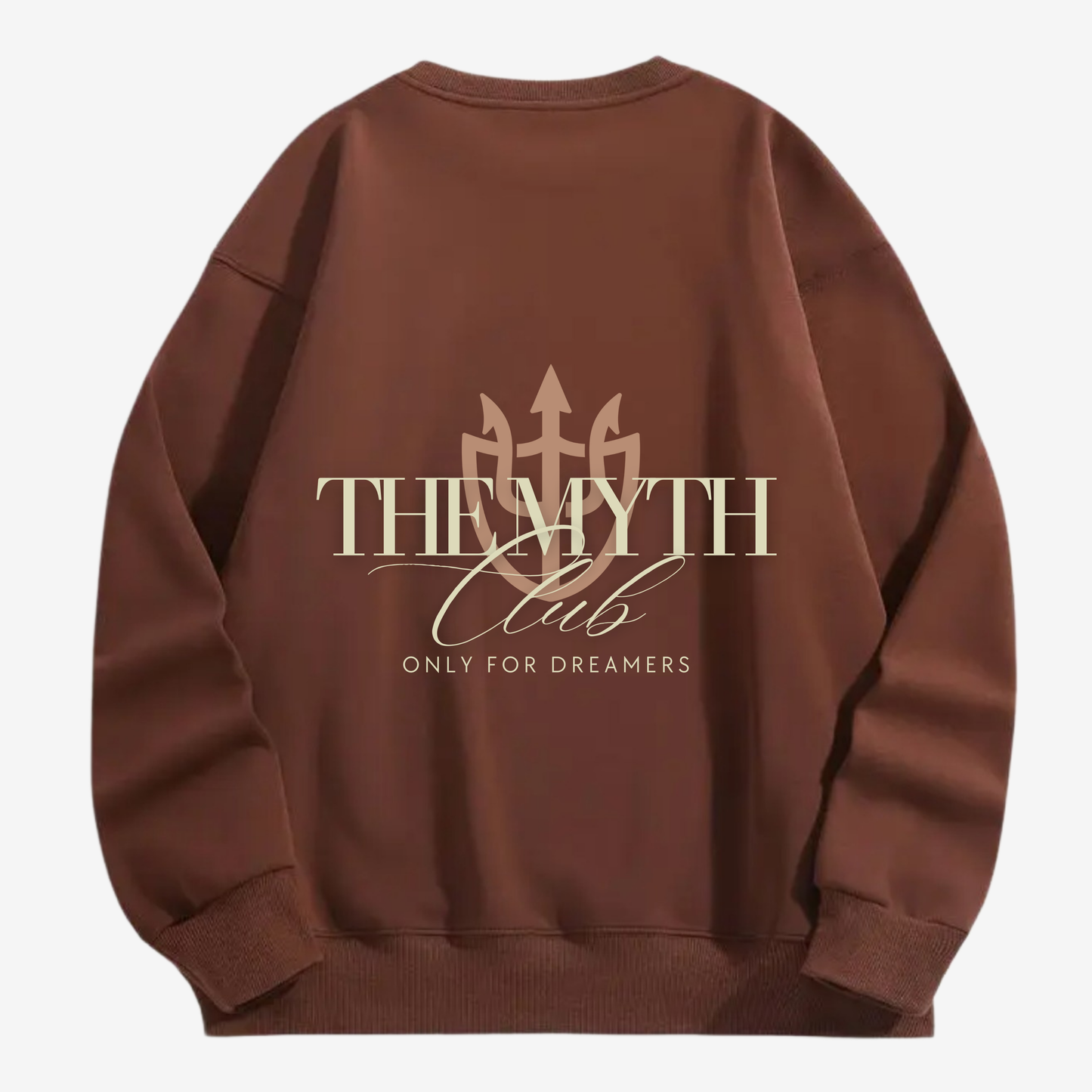 CREWNECK BROWN DREAM MYTH